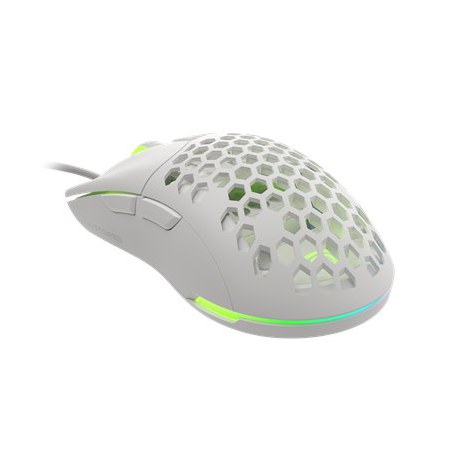 Genesis | Ultralight Gaming Mouse | Wired | Krypton 750 | Optical | Gaming Mouse | USB 2.0 | White | Yes - 4